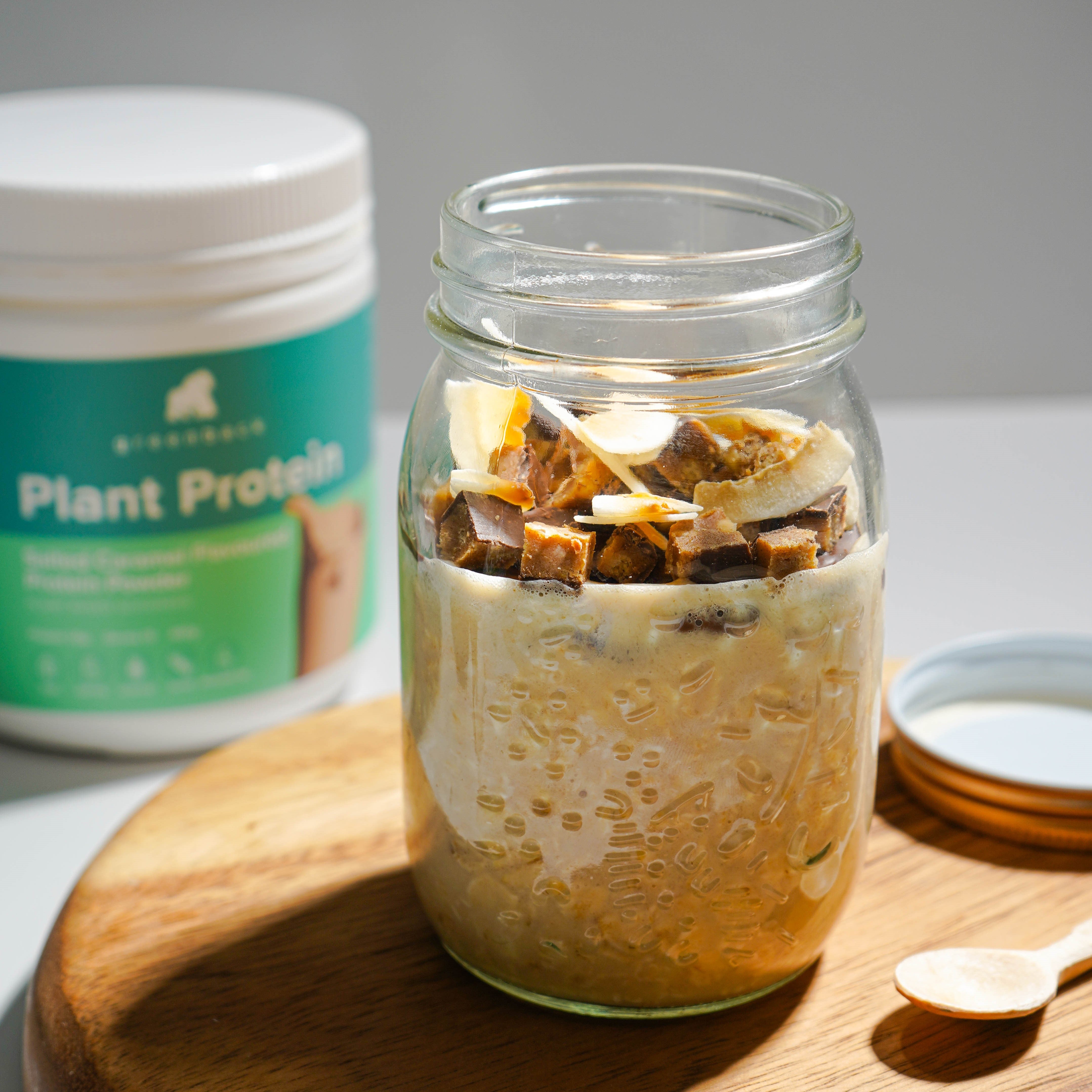 Salted Caramel Overnight Oats