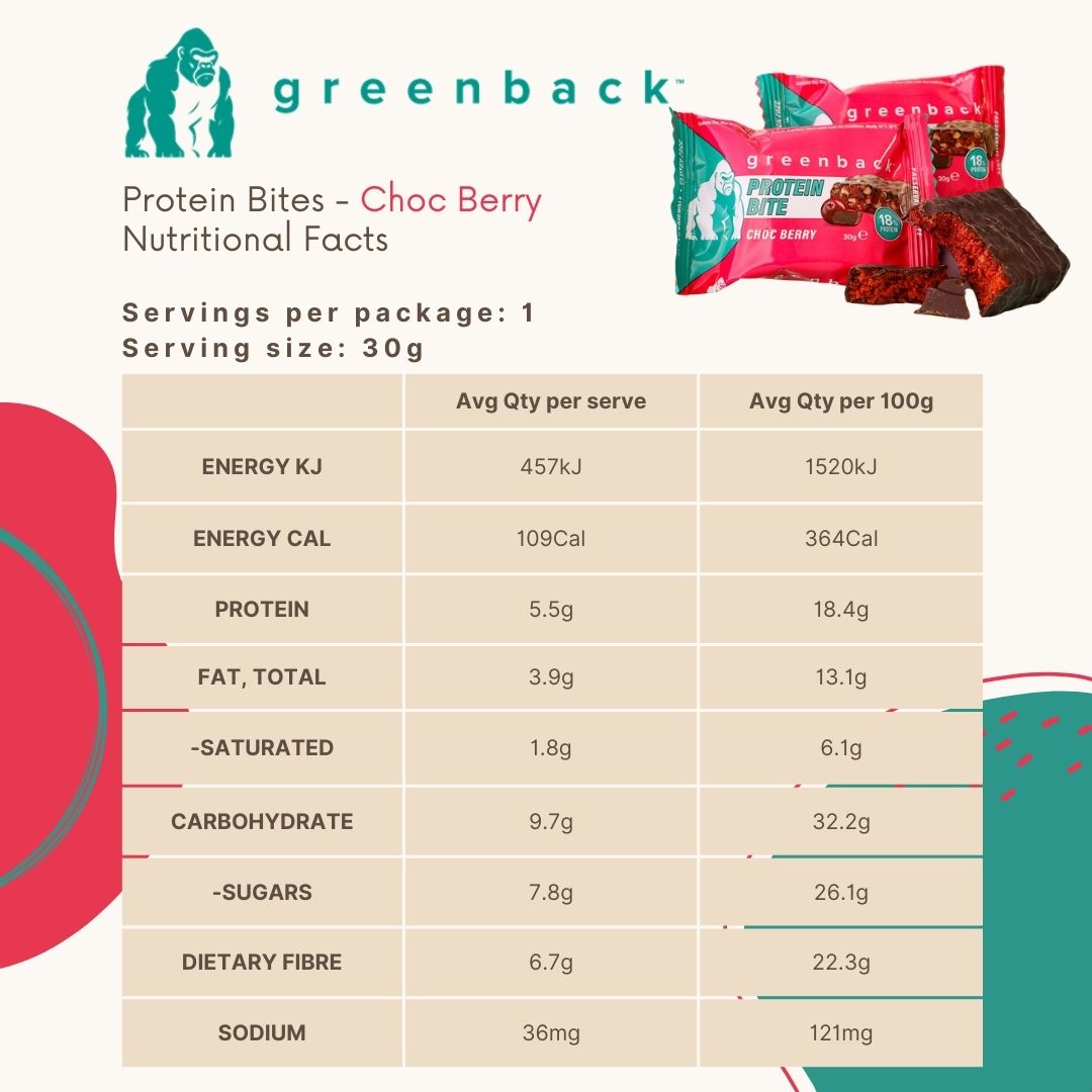 Protein Bite: Choc Berry