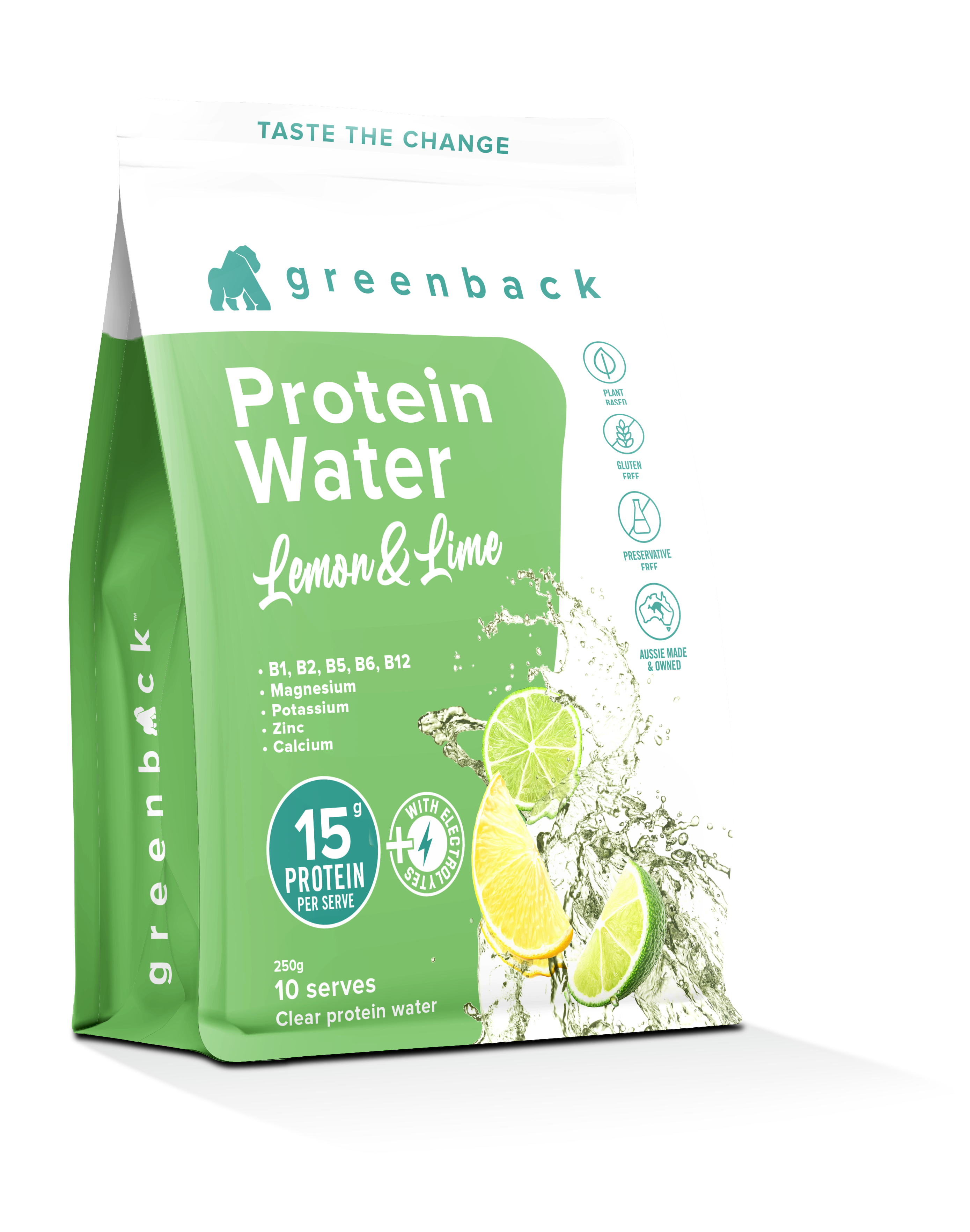 Lemon & Lime Protein Water 250g