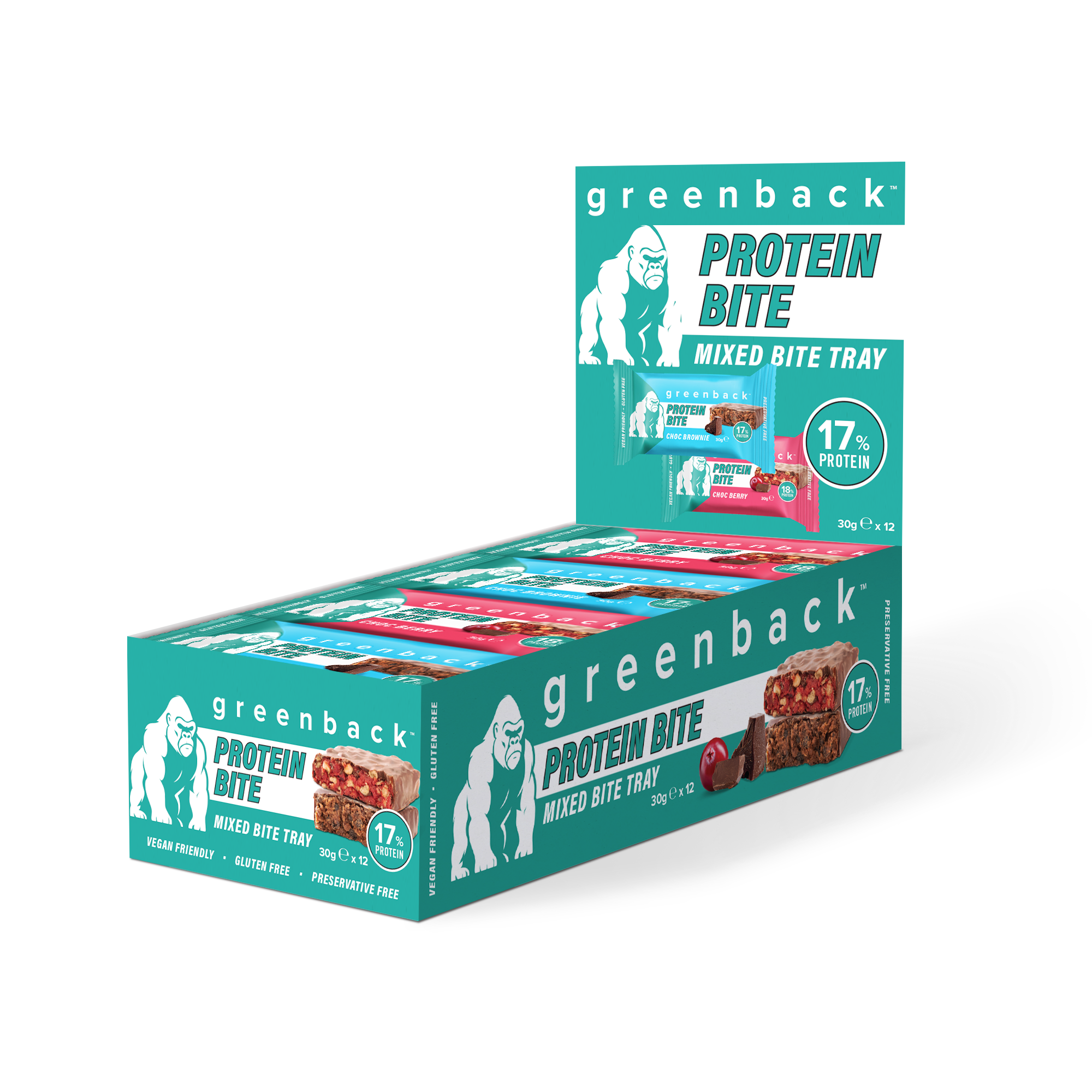 Protein Bite Mixed Tray 30g (12 Pack)