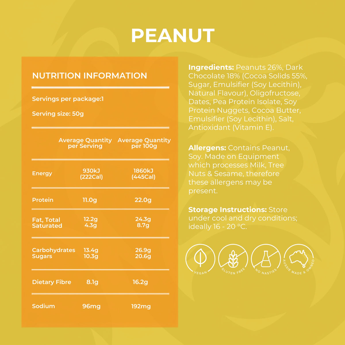 Peanut Butter (12 Pack)