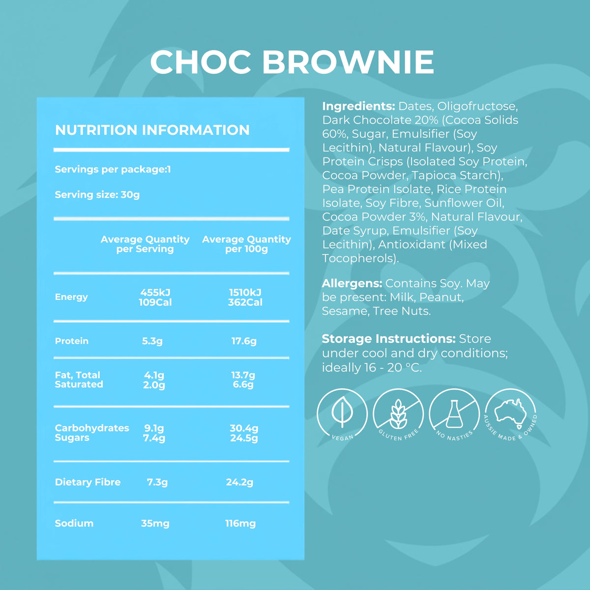 Choc Brownie (12 Pack)