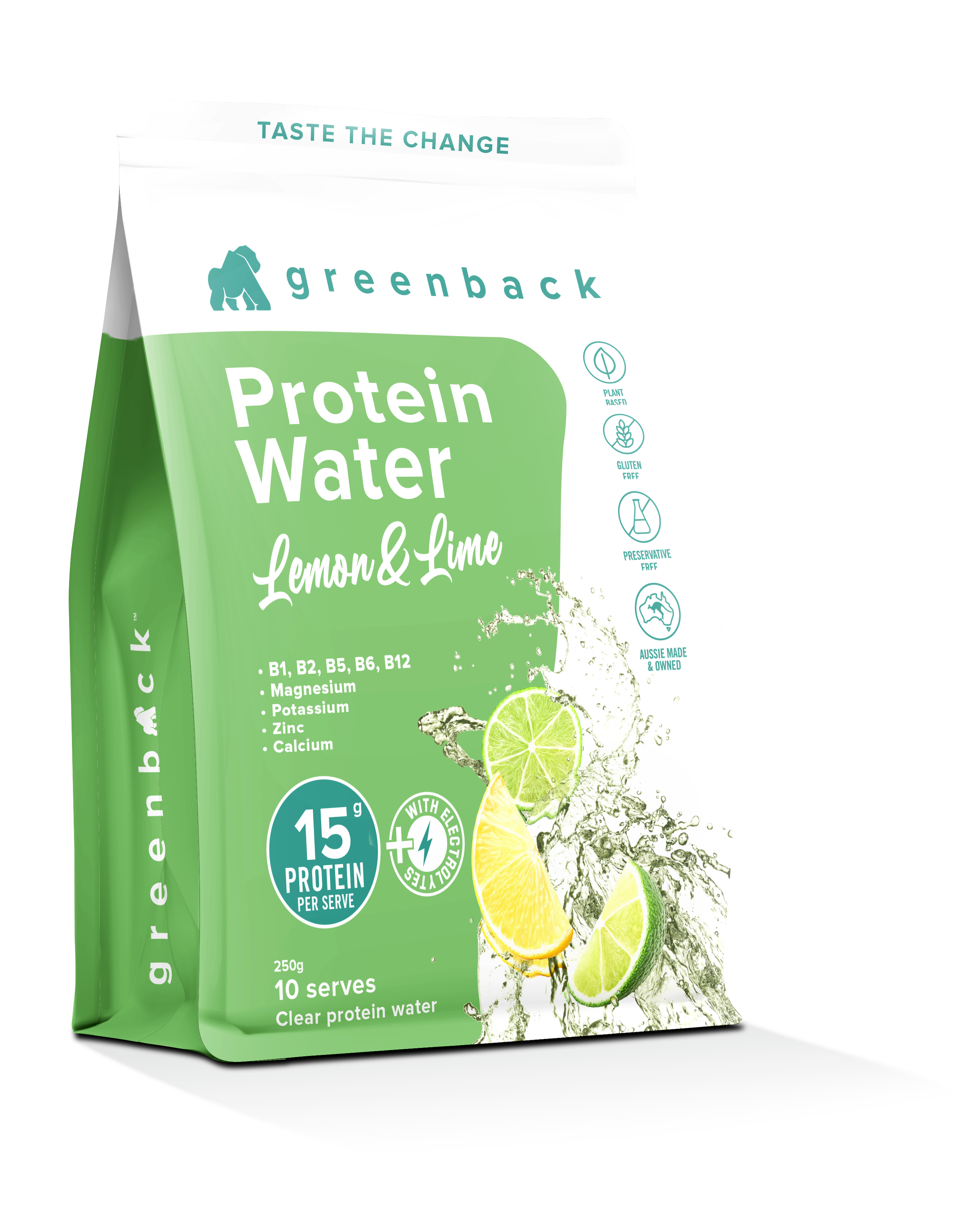 **NEW** Lemon & Lime Protein Water 250g