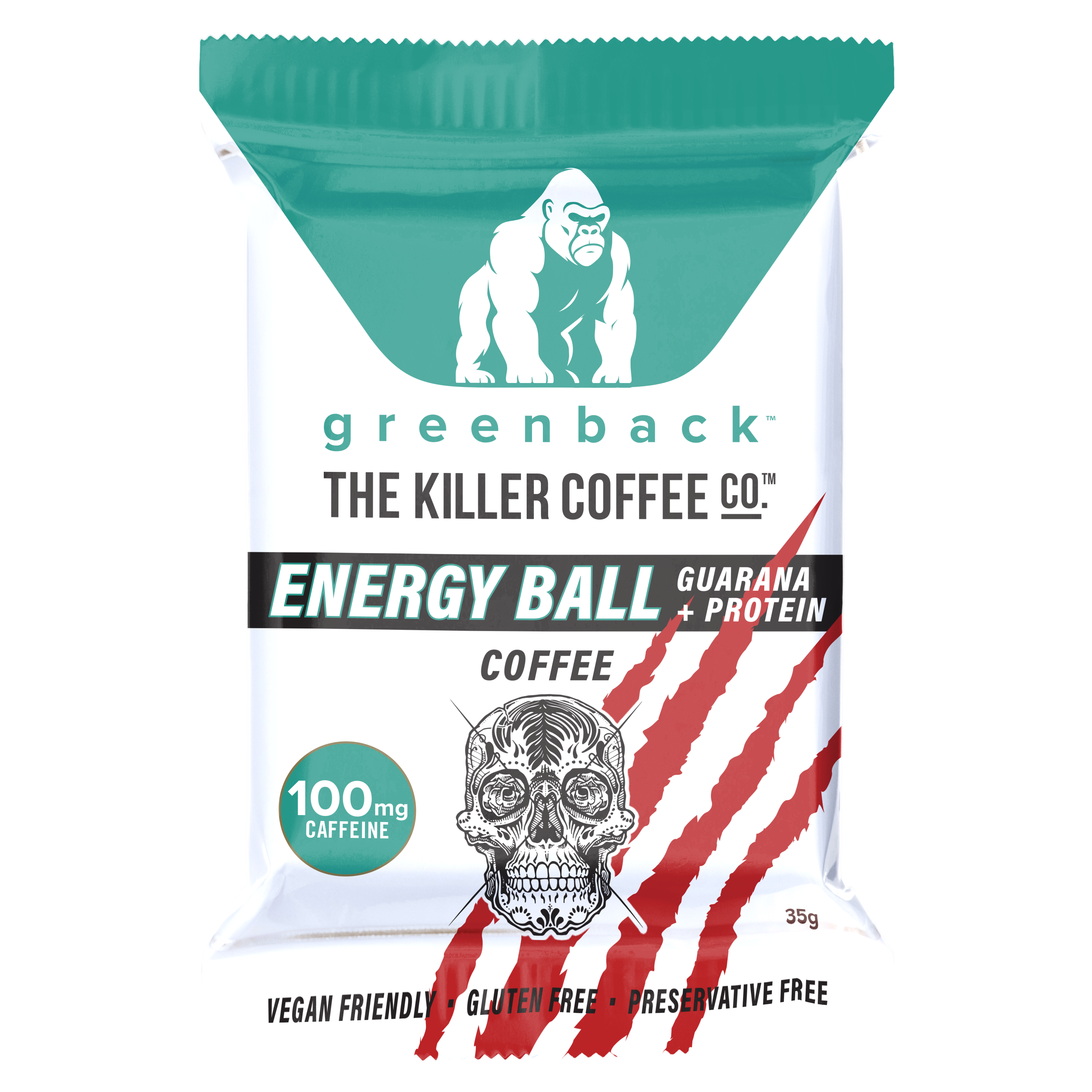 Killer Coffee Energy Ball 35g (10 Pack)