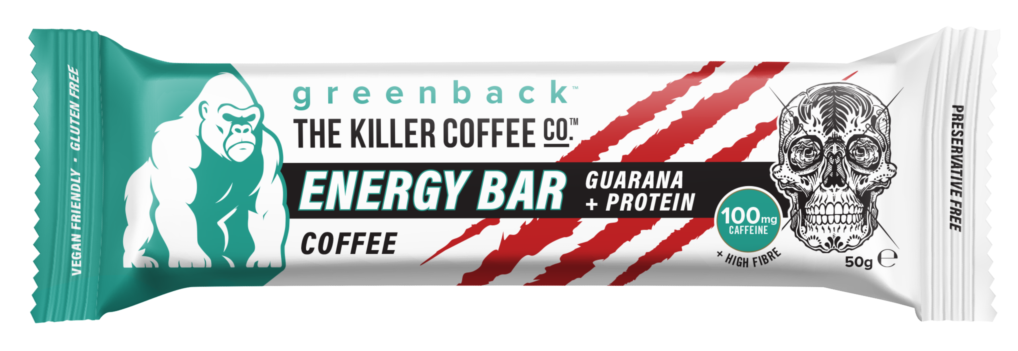 Killer Coffee Energy Bar 50g (12 Pack)