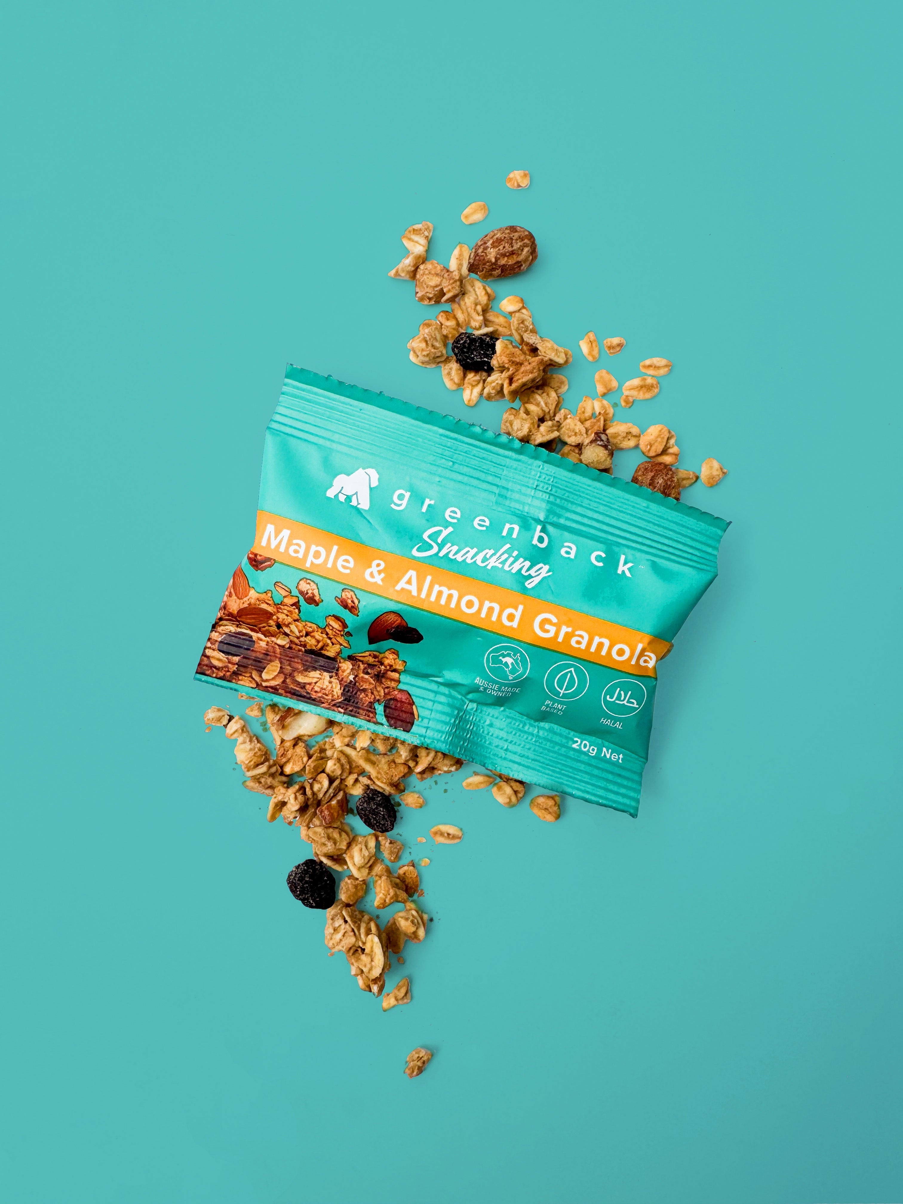 Maple & Almond Granola Yoghurt Toppers - 10 Pack