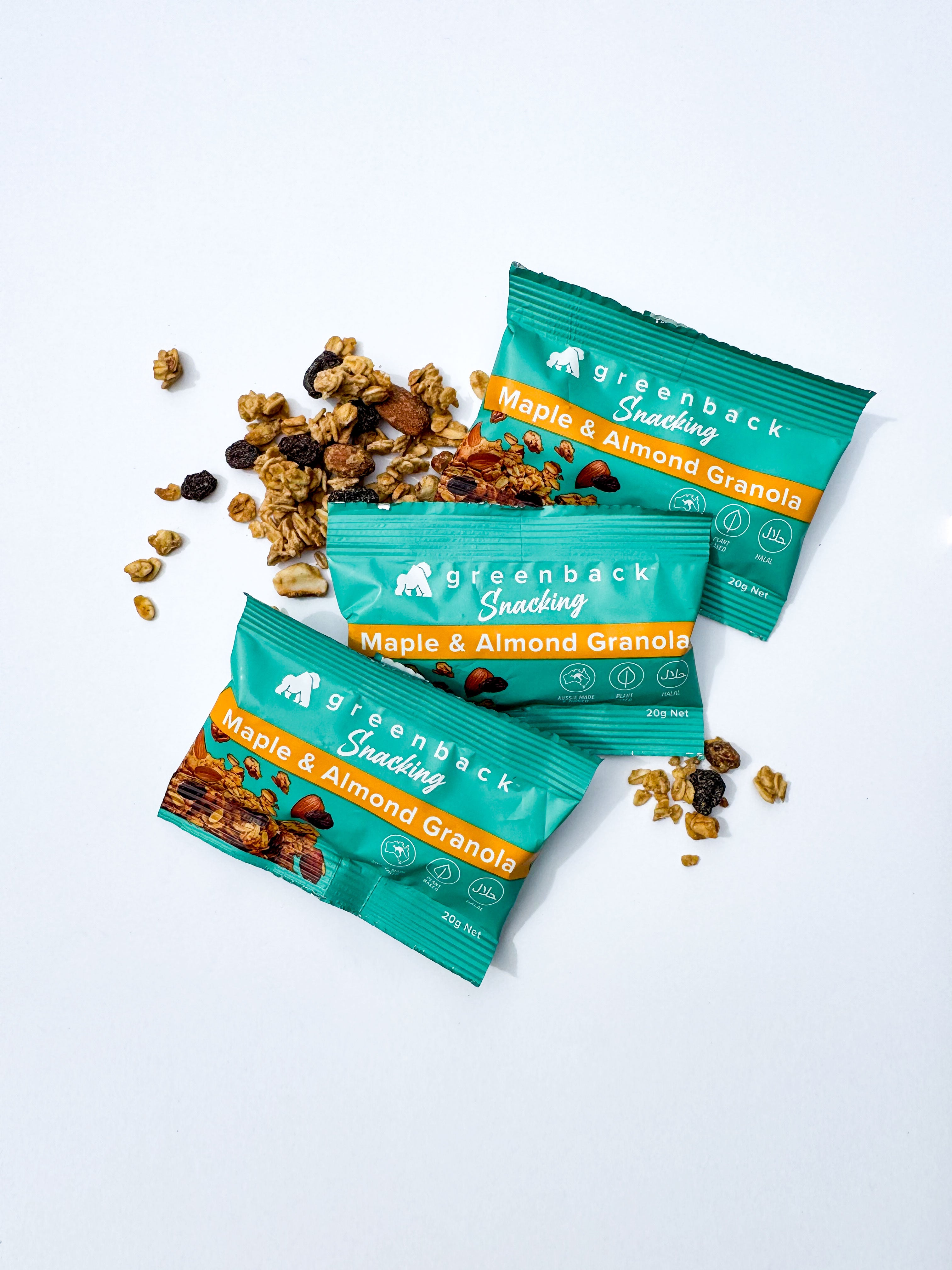 Maple & Almond Granola Yoghurt Toppers - 10 Pack