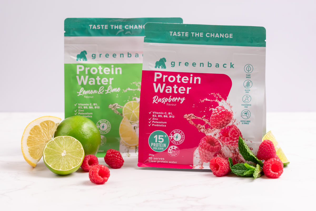 Greenback plant-based protein bars