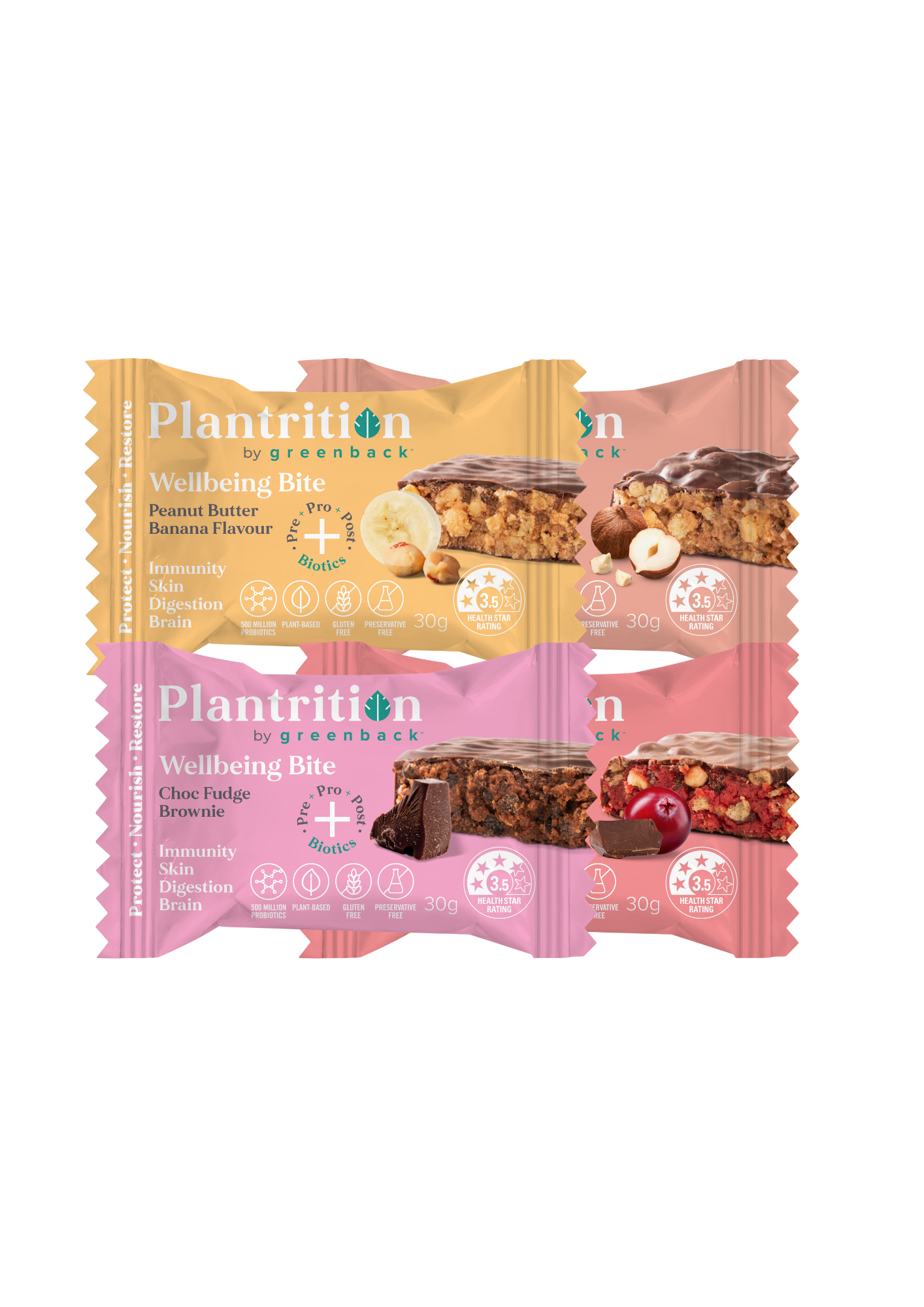 Plantrition Wellbeing Bites: Sampler Pack